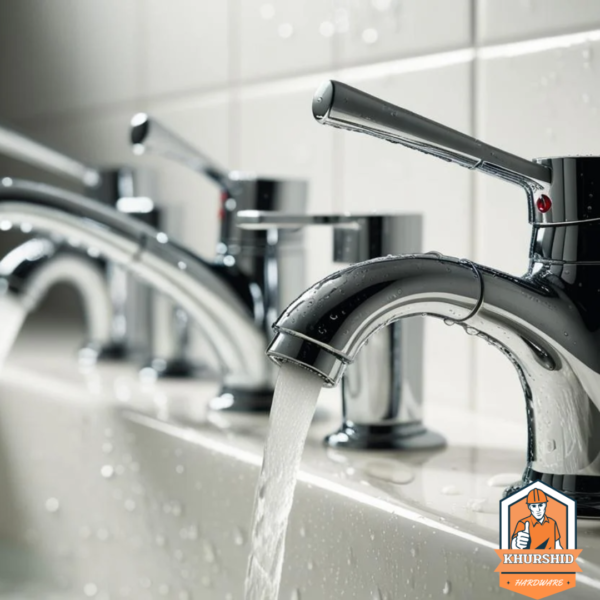 Taps and faucets available at Khurshid Hardware in Peshawar and Chitral, KPK.