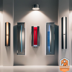 Lighting fixtures and electrical panels available at Khurshid Hardware in Peshawar and Chitral, KPK.