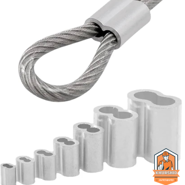 Wire Rope 8 Shape Clip at Khurshid Hardware KPK - High-Quality and Reliable"