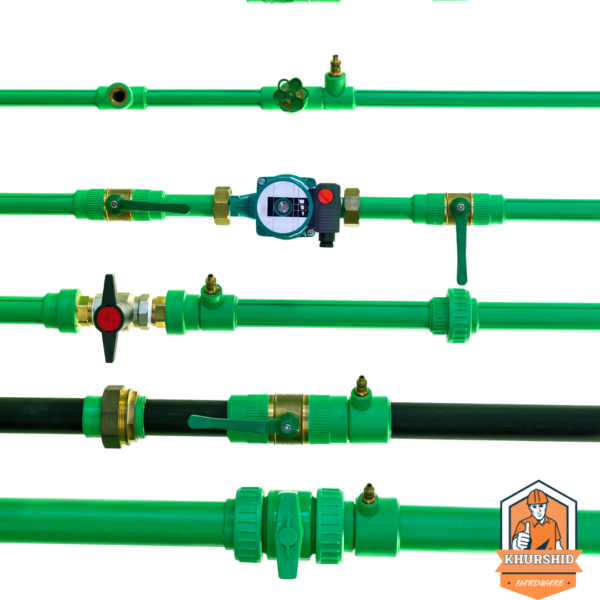 PPRC Pipes and Fittings at Khurshid Hardware KPK - High-Quality and Durable
